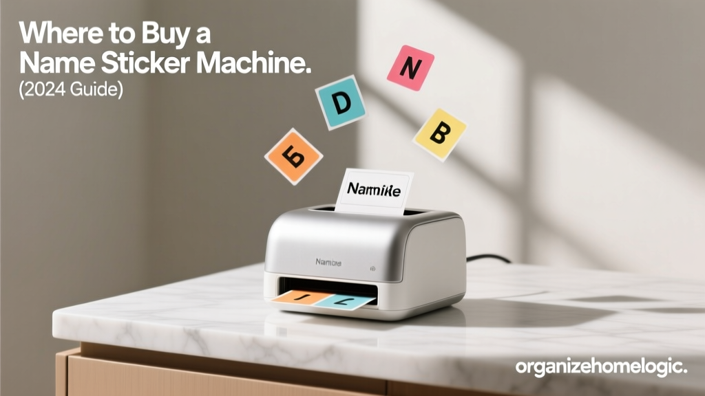 Where to Buy a Name Sticker Machine (2024 Guide)