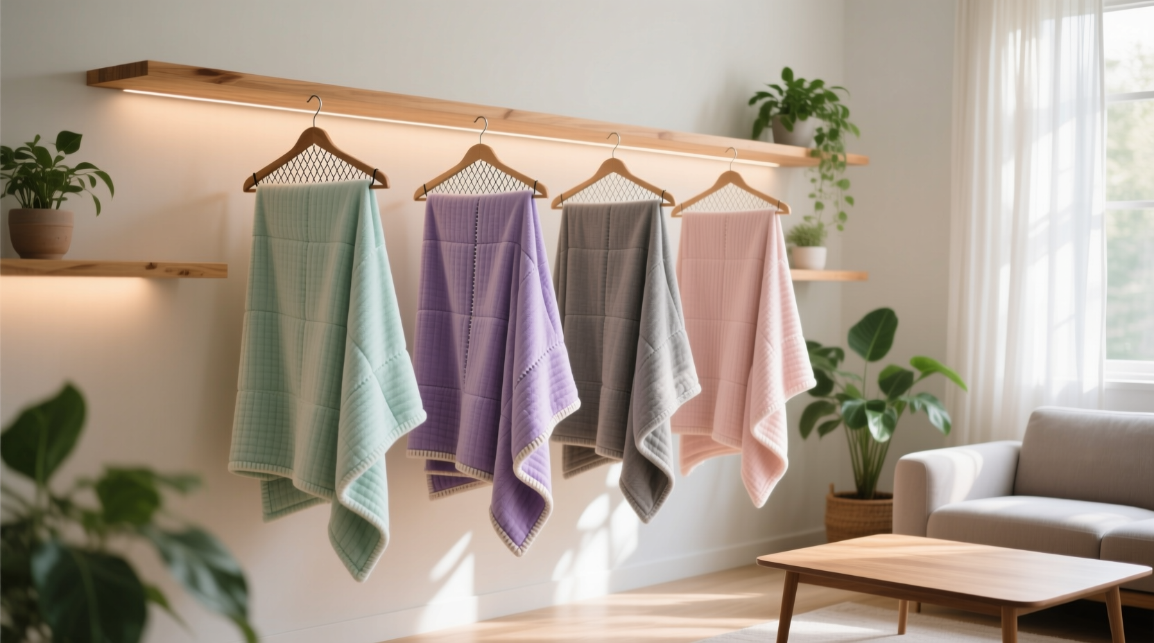 how to store weighted blankets properly