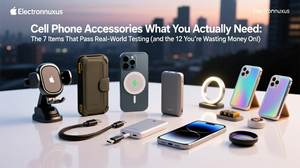 Cell Phone Accessories What You Actually Need: The 7 Items That Pass Real-World Testing (and the 12 You’re Wasting Money On)