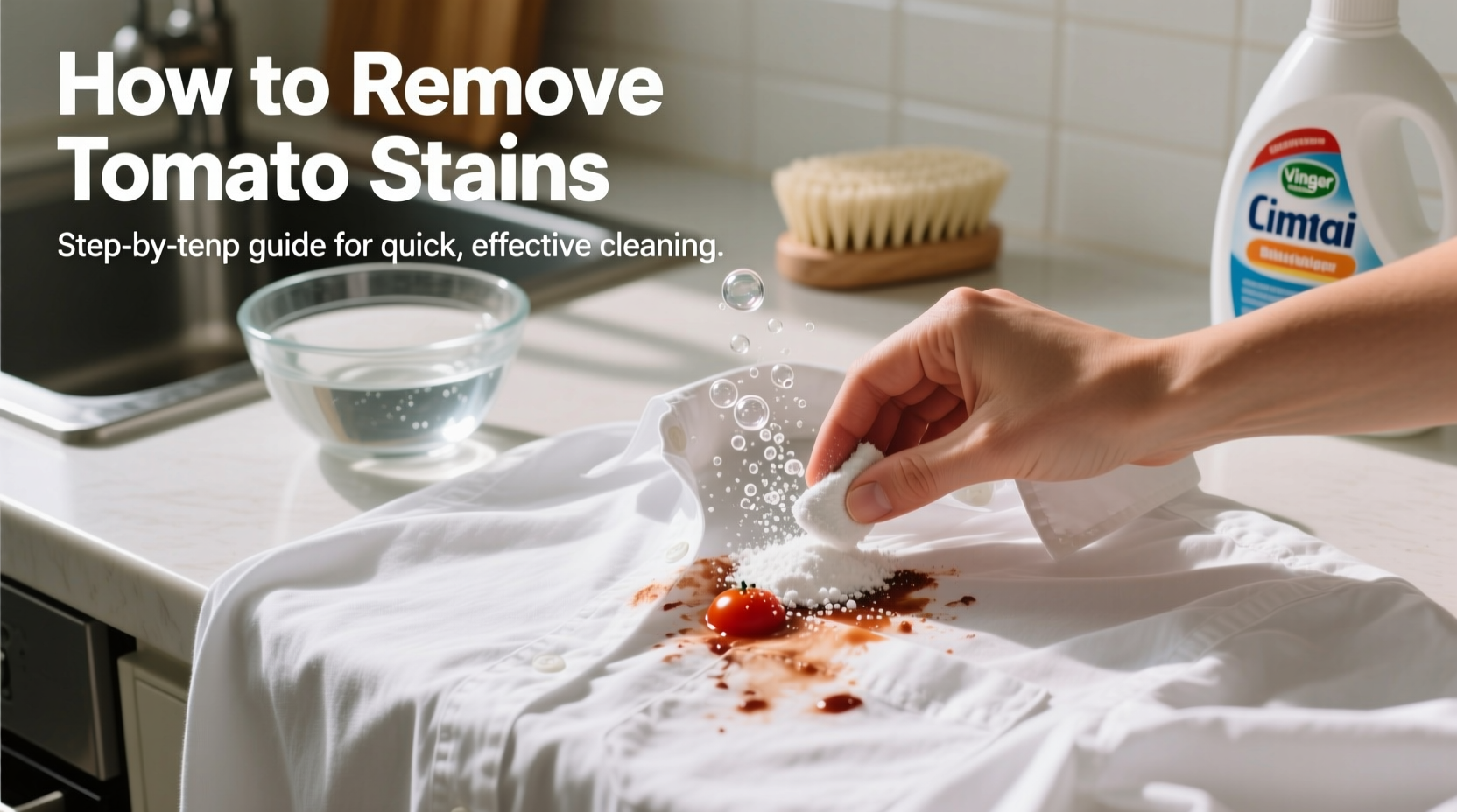 How to Remove Tomato Stains from Clothes: Fast & Effective Methods