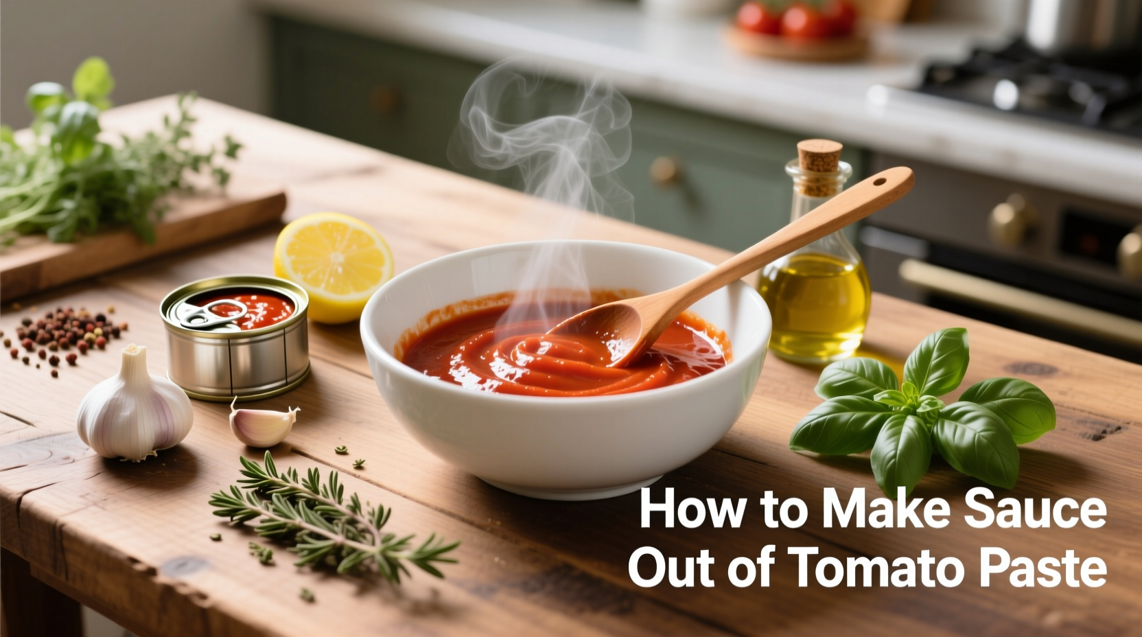 How to Make Sauce from Tomato Paste: Quick Recipe Guide