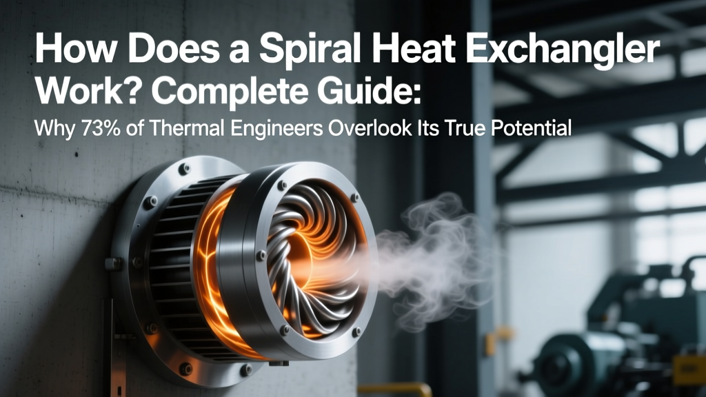 Spiral Heat Exchanger: How It Works & Fouling Resistance