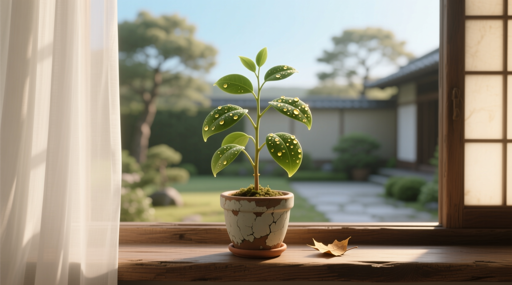 regar planta