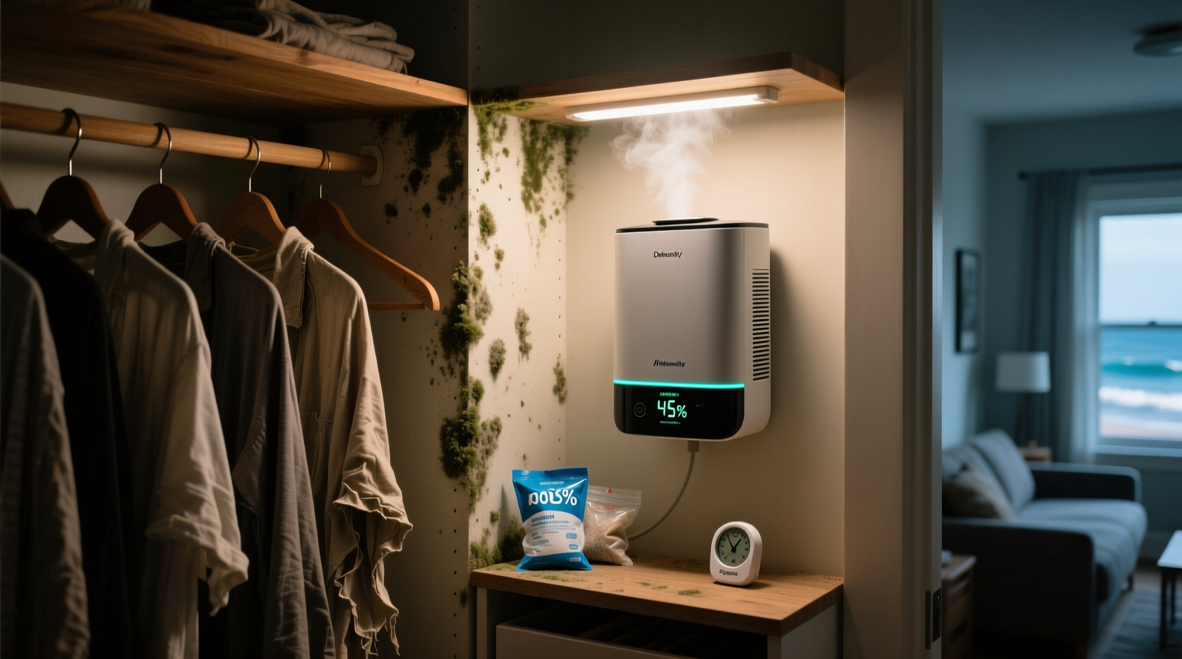 closet humidity monitor worth it for coastal or basement apartments