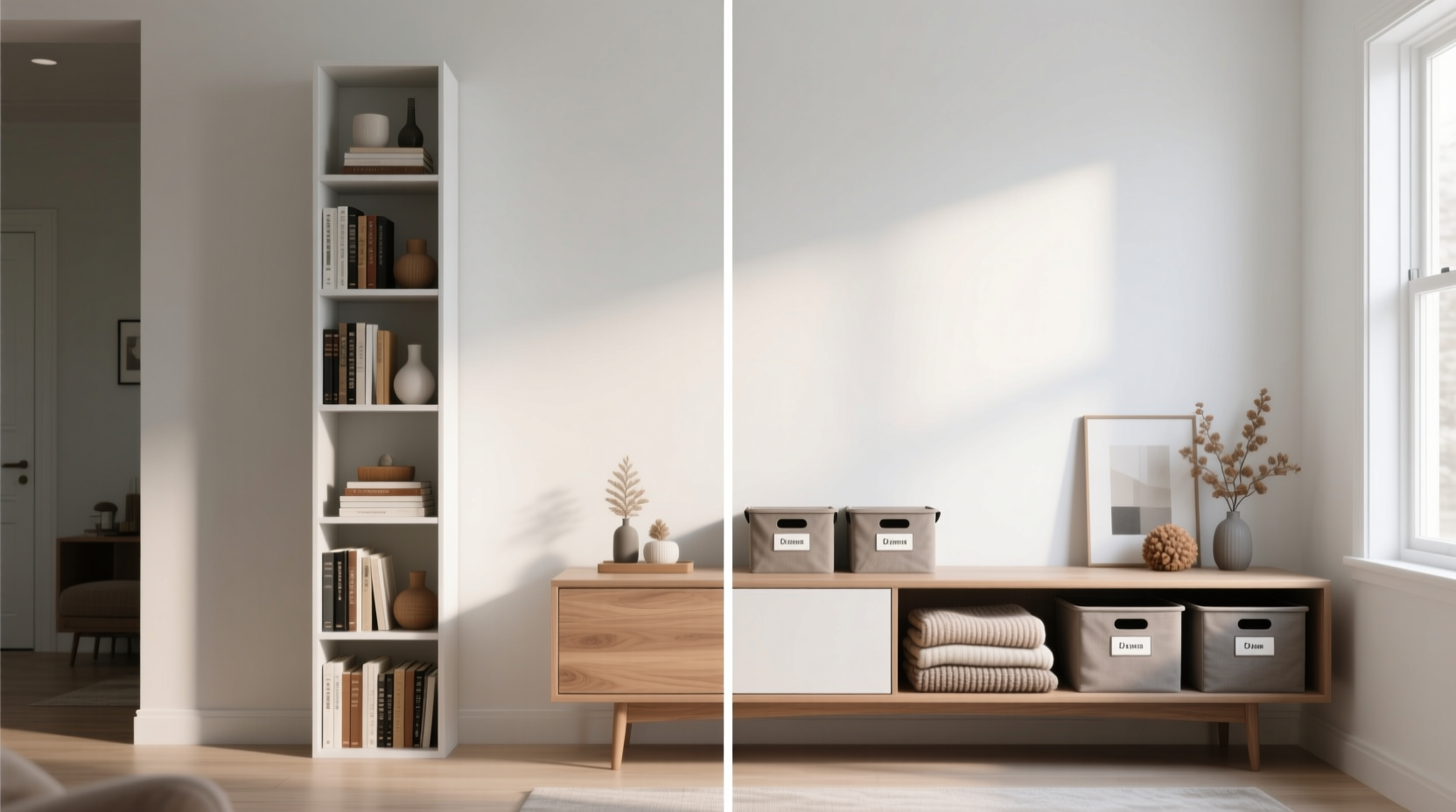 when to use vertical versus horizontal storage