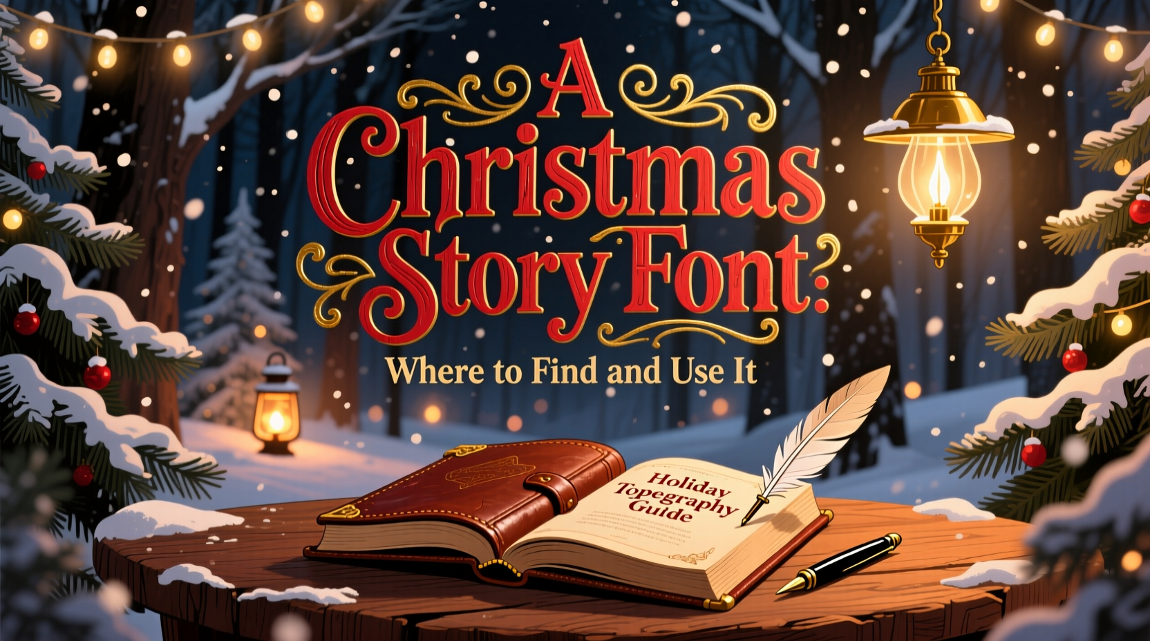 a christmas story font