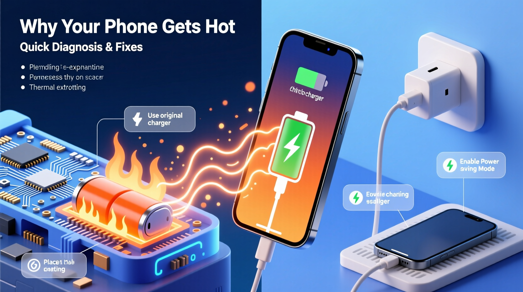 why does my phone get so hot when charging quick diagnosis and fixes