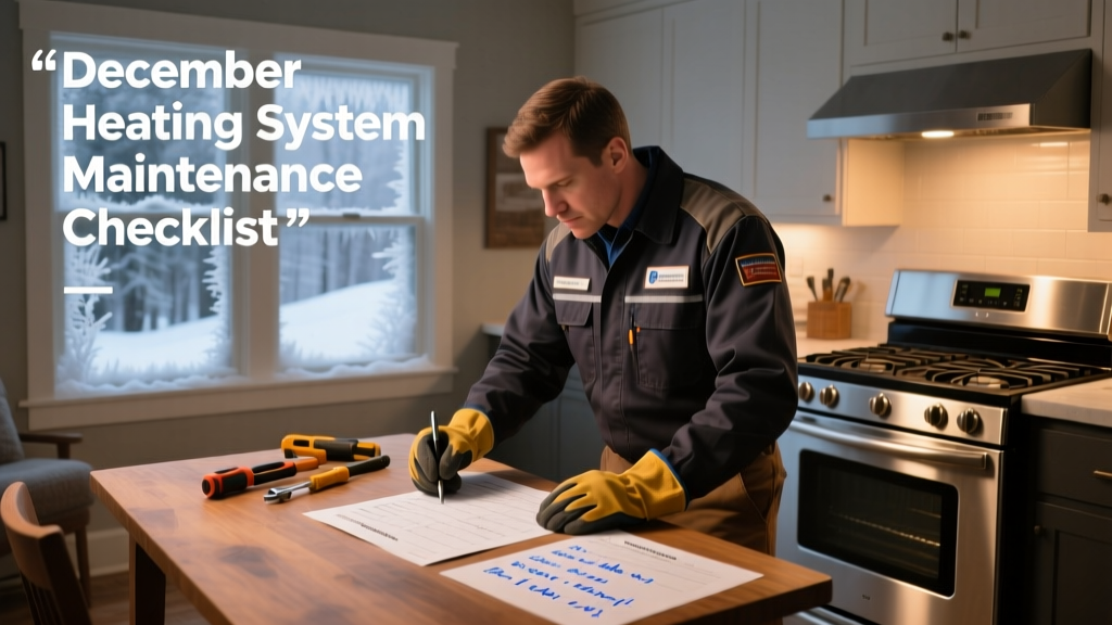 December Heating System Maintenance Checklist