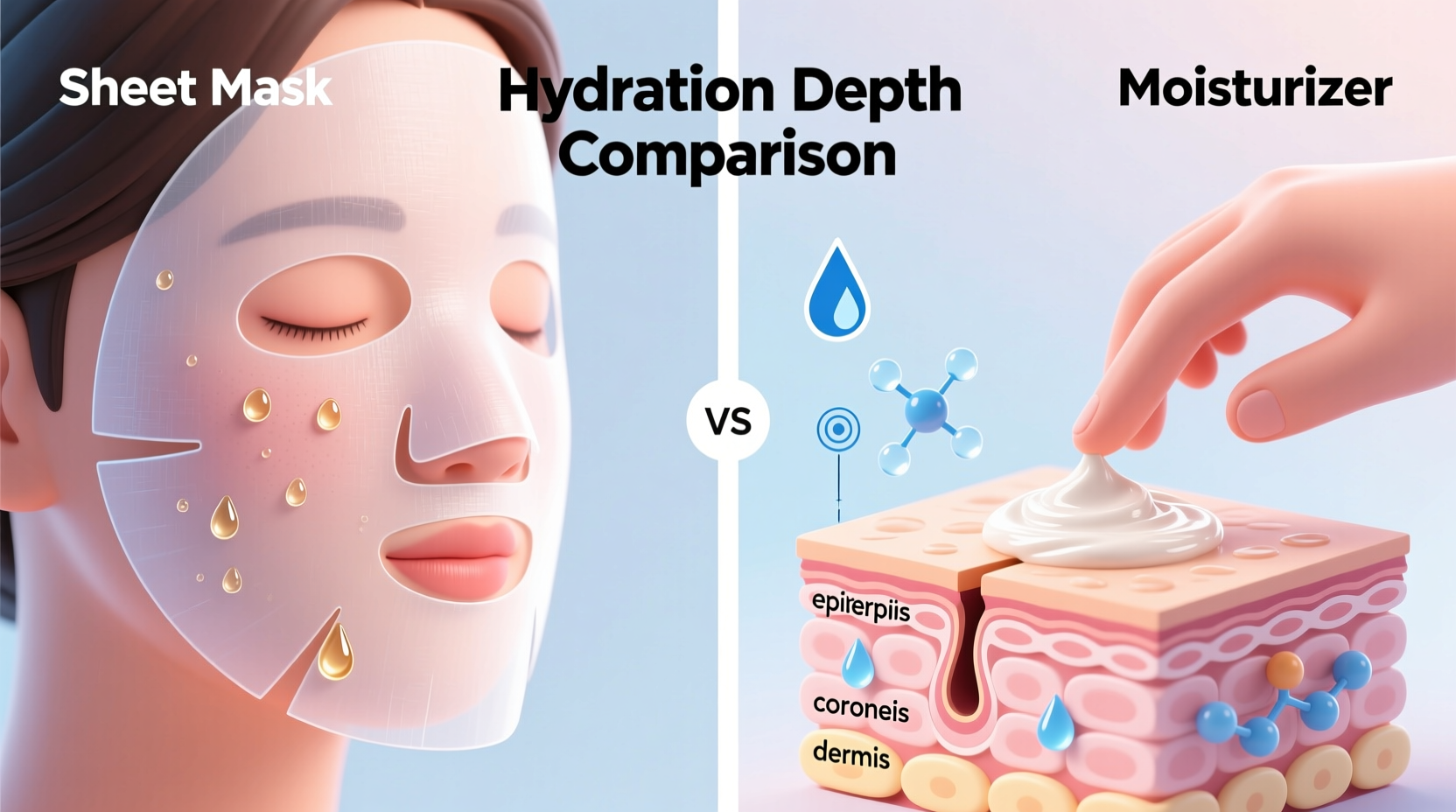 are sheet masks really better than regular moisturizer for hydration