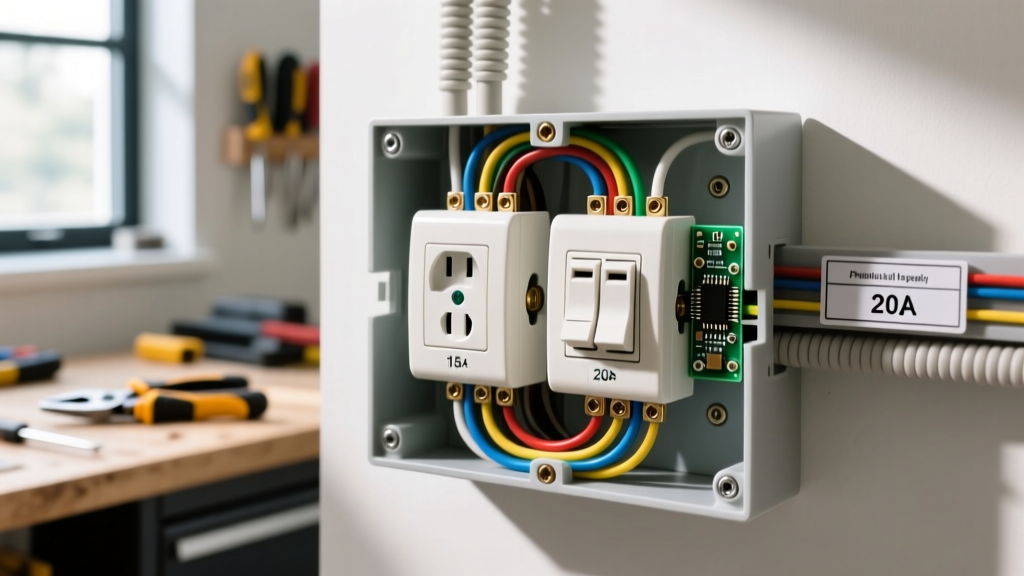 What Amp Outlet Do I Need? Sizing and Installing 15A vs 20A Receptacles