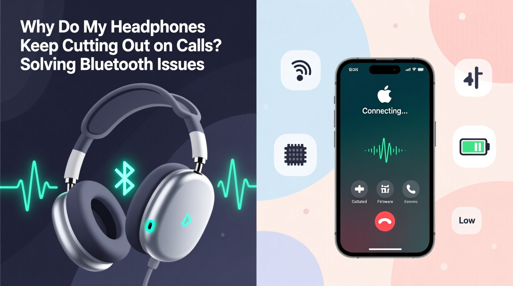 why do my headphones keep cutting out on calls troubleshooting bluetooth issues