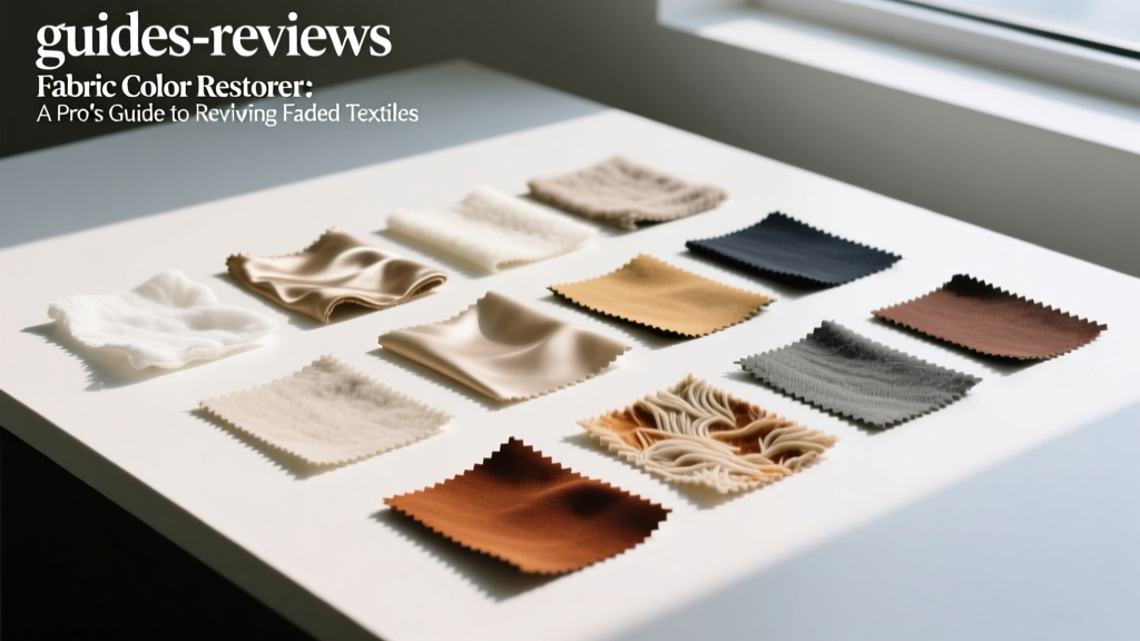 Fabric Color Restorer: A Pro’s Guide to Reviving Faded Textiles