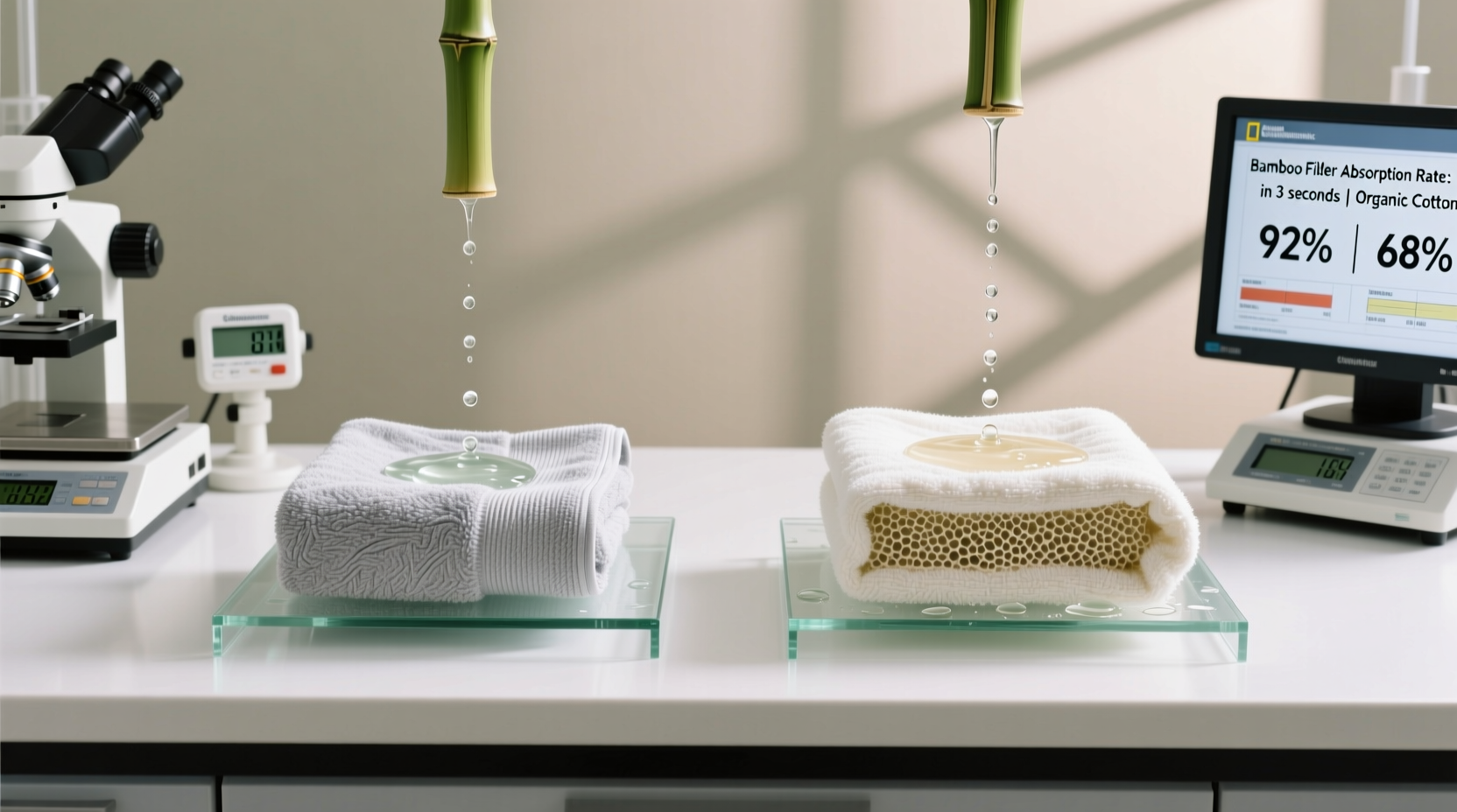 bamboo dish towels absorbency facts vs greenwashing