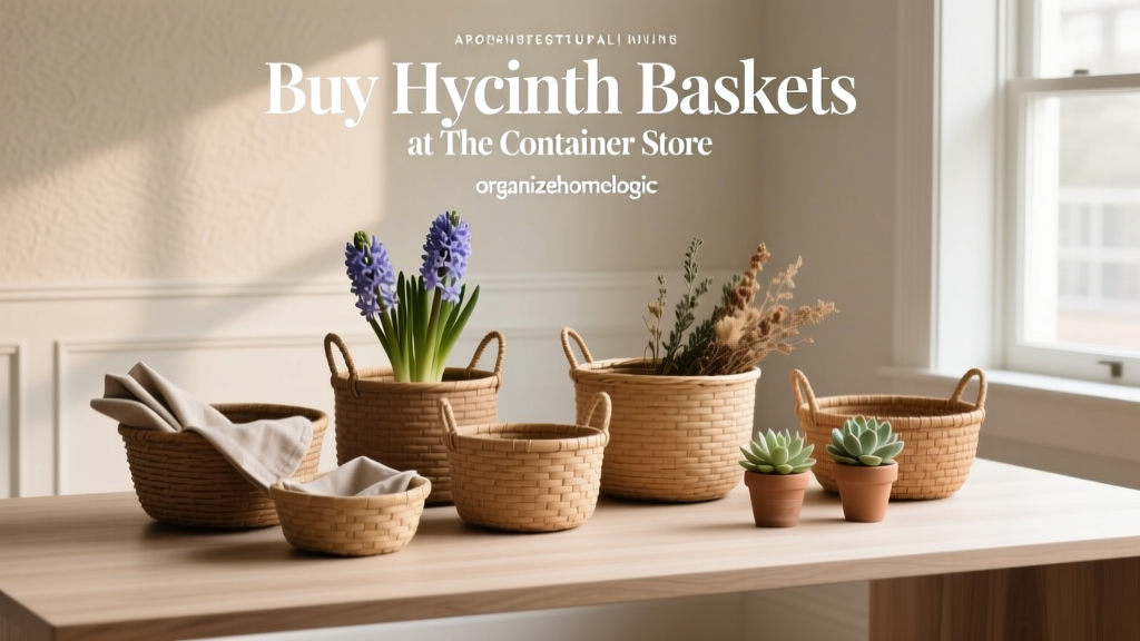 Buy Hyacinth Baskets at The Container Store
