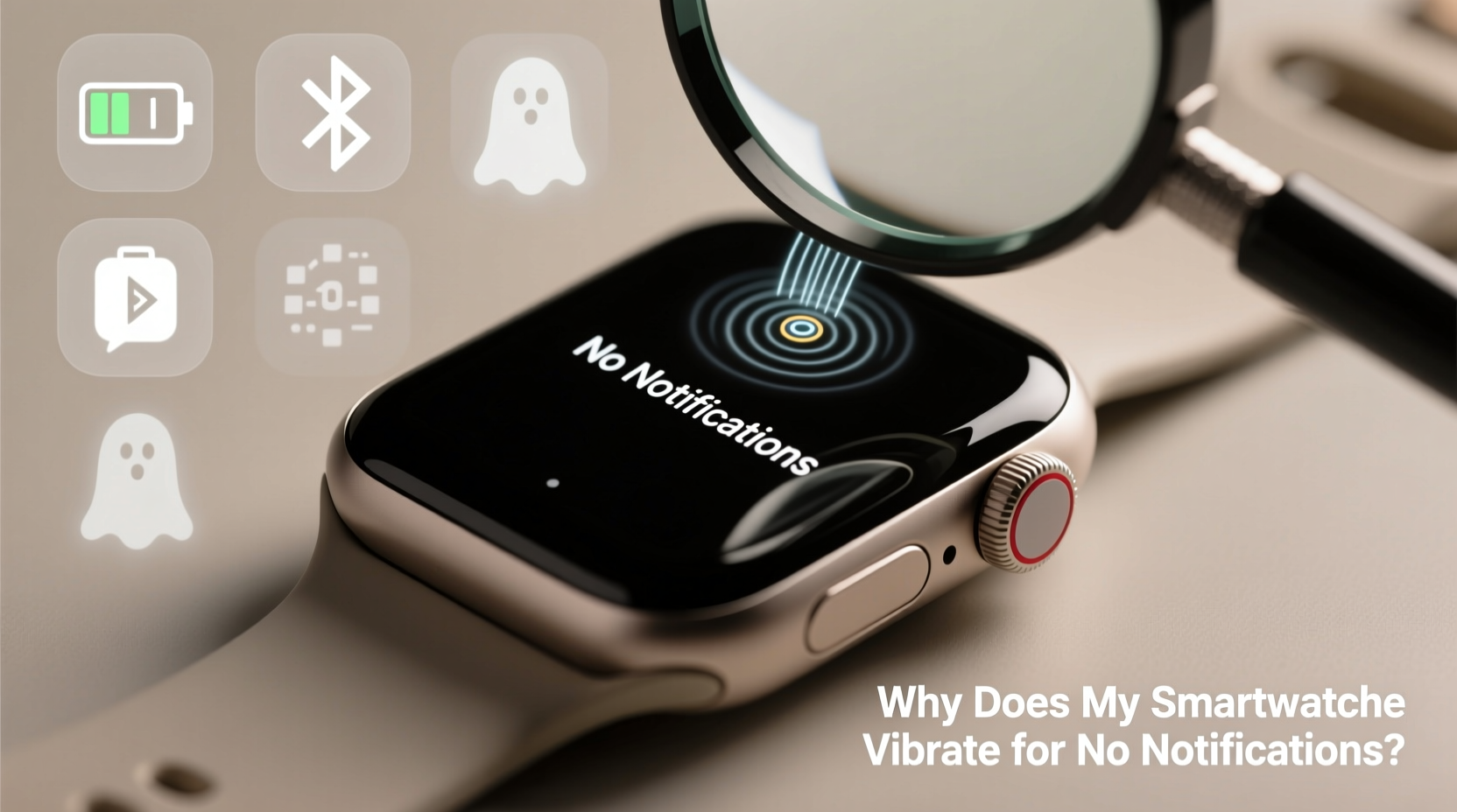 why does my smartwatch vibrate for no notifications