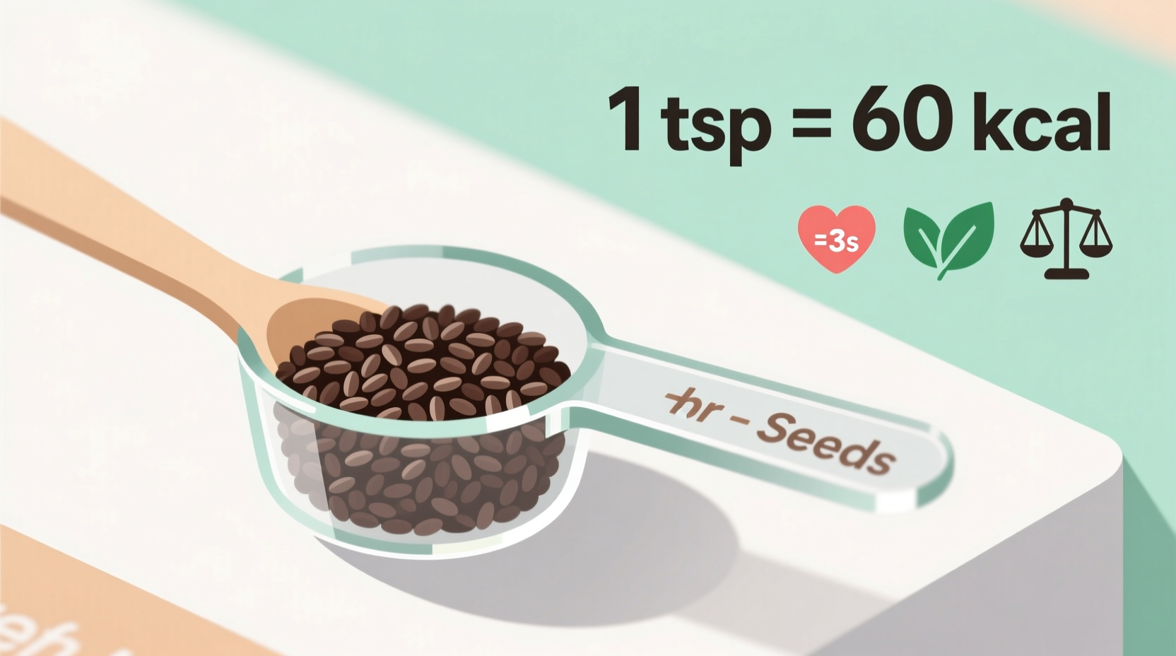 calories in tsp of chia seeds