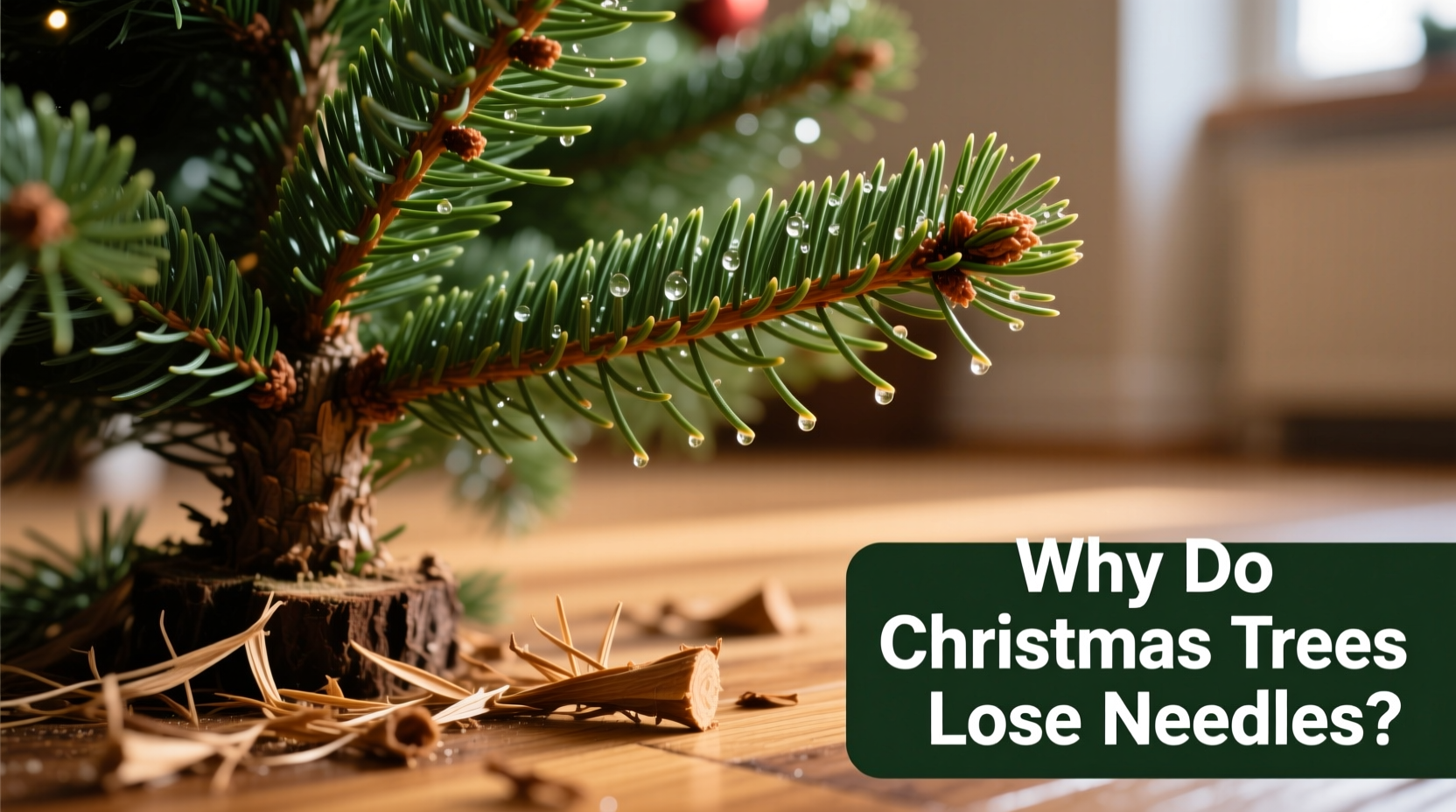 why does my christmas tree lose needles within days and is it normal