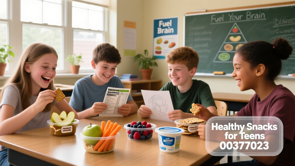 Healthy Snacks for Teens: Science-Backed Choices That Support Growth, Focus, and Long-Term Health