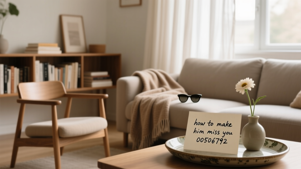 How To Make Him Miss You: Science-Backed Strategies That Respect Your Worth