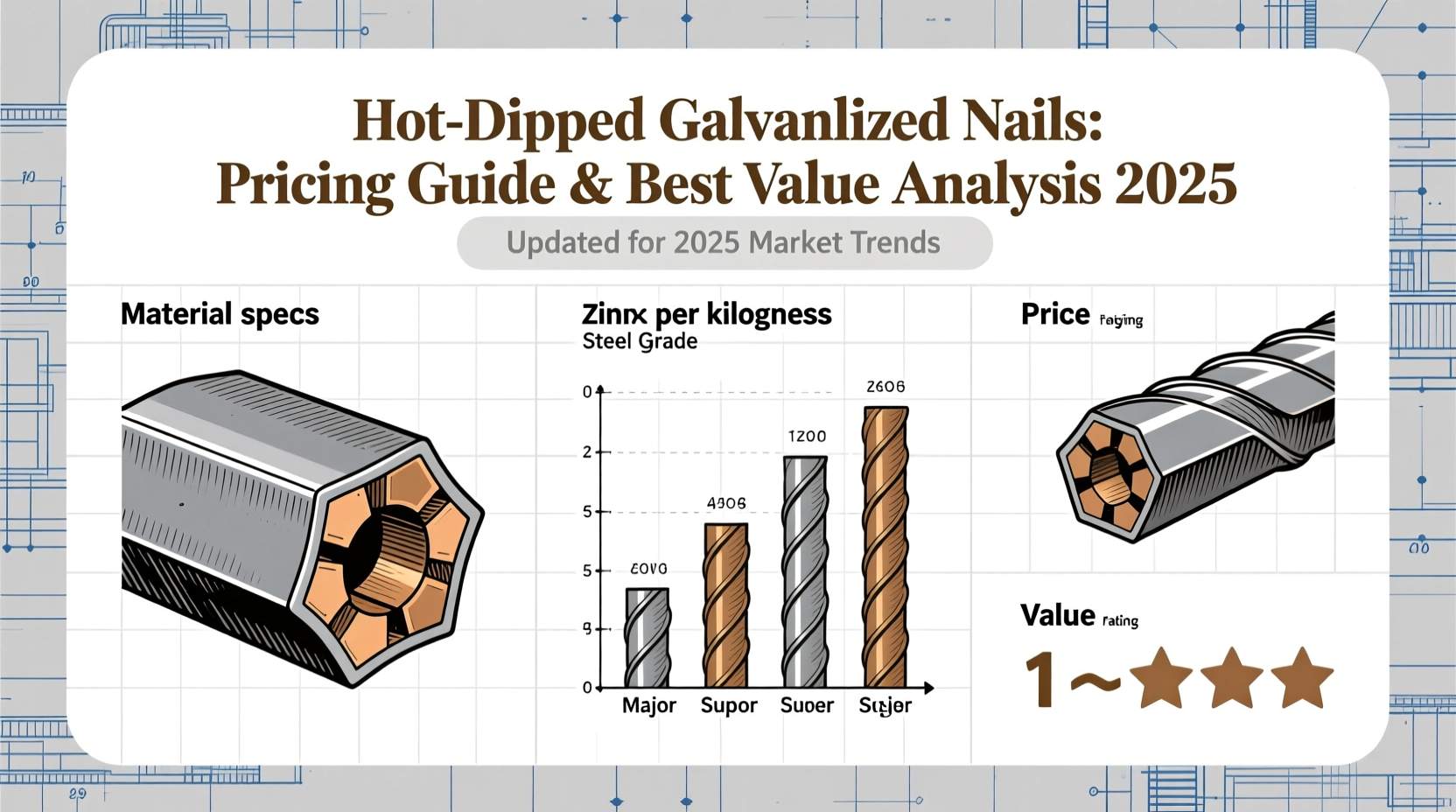 discount hot plated embossed common nail