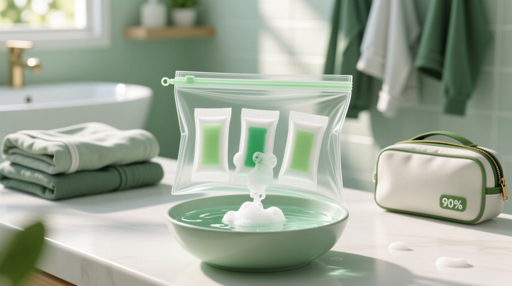 laundry strips for travel do they dissolve consistently