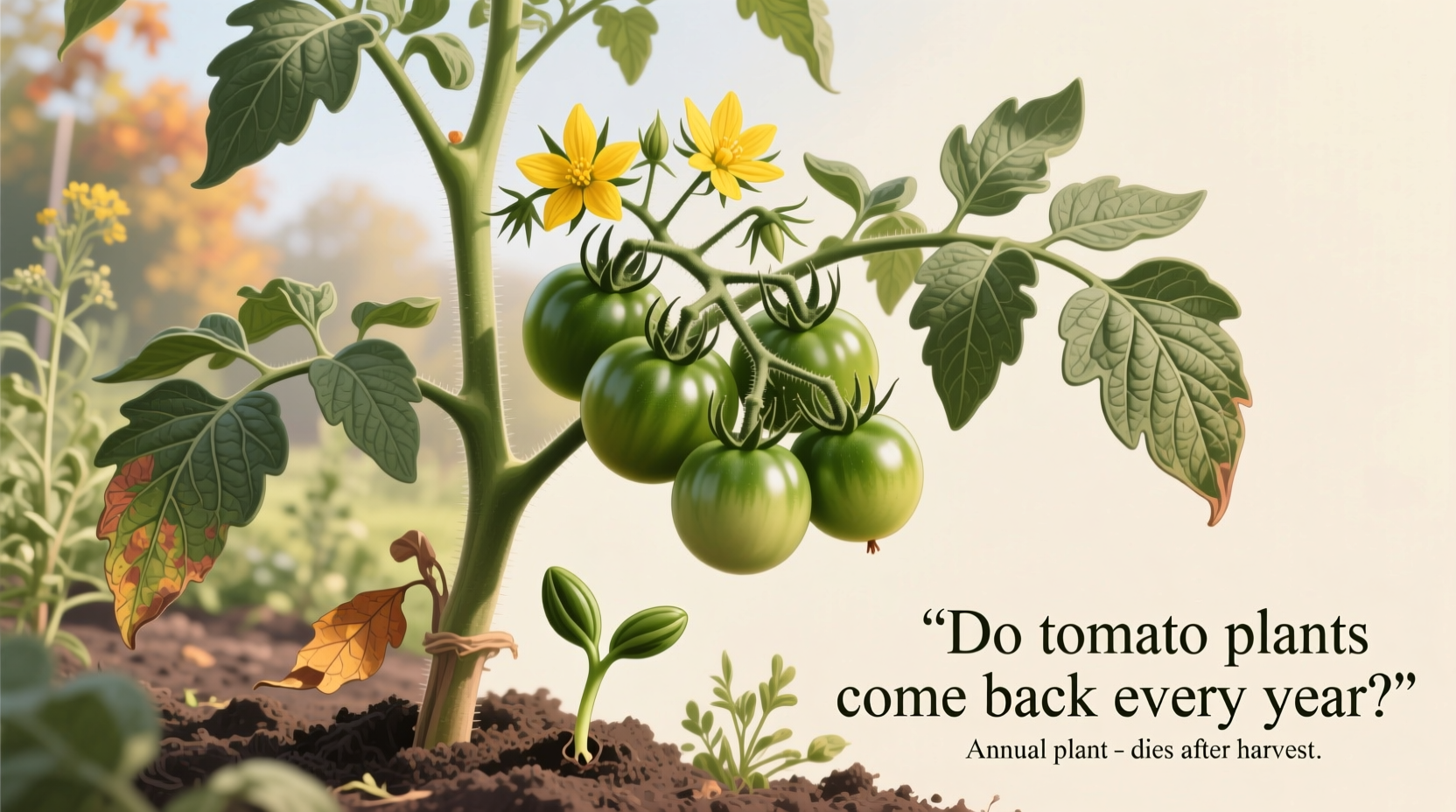 Do Tomato Plants Come Back Every Year? Garden Truths Revealed