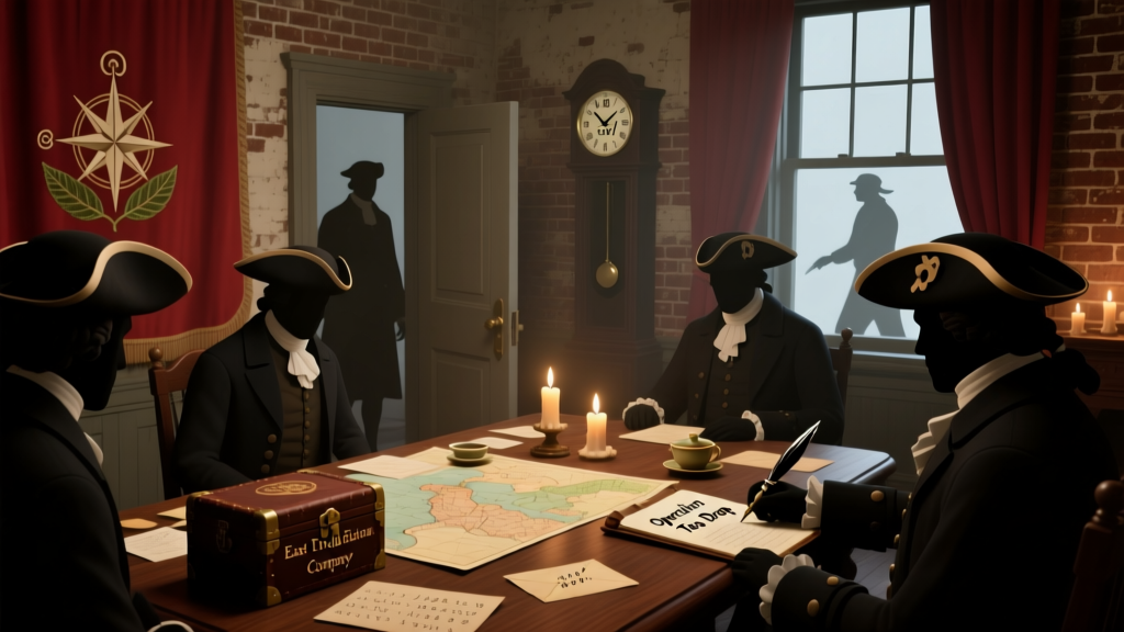 Boston Tea Party Organizers: Secret Logistics Lessons