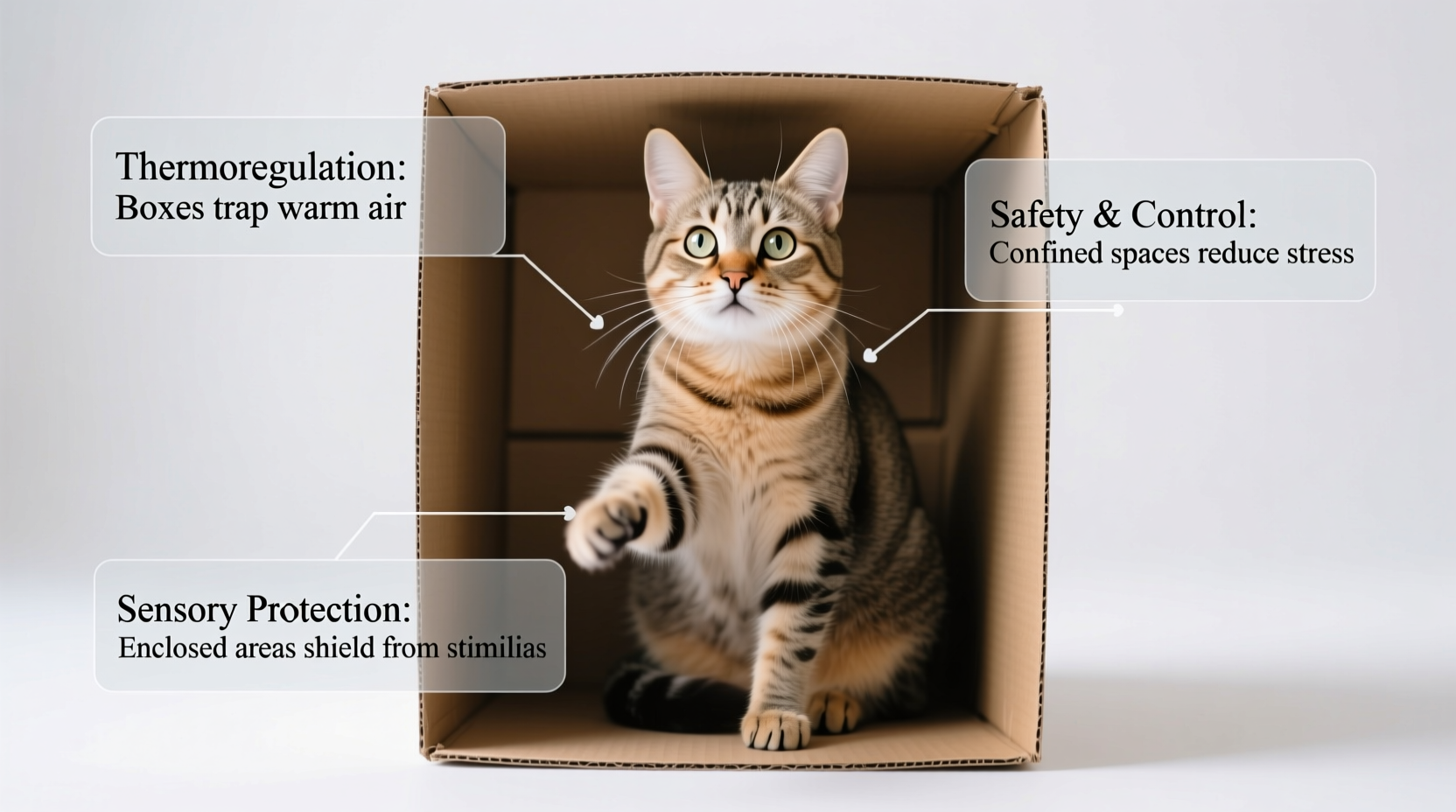 why do cats sit in boxes science behind their quirky behavior