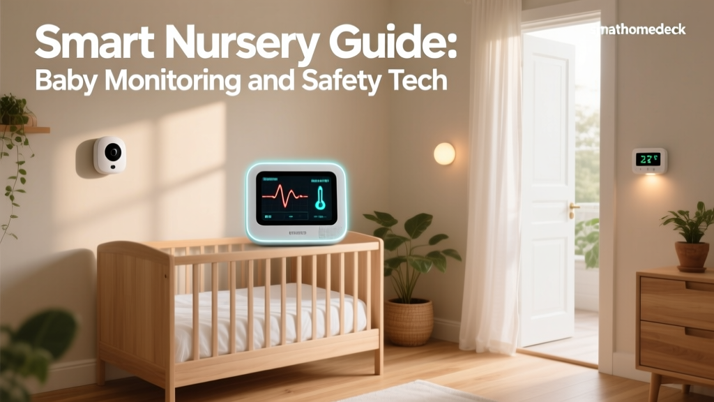 Smart Nursery Guide: Baby Monitoring and Safety Tech