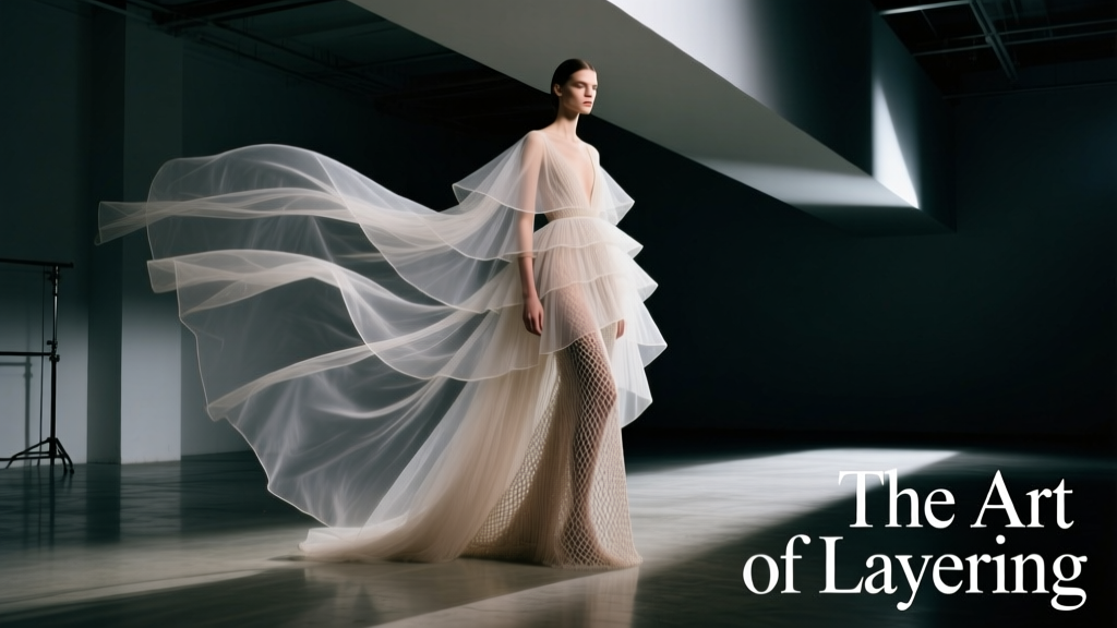 The Art of Layering Sheer Fabrics Without Looking Revealing