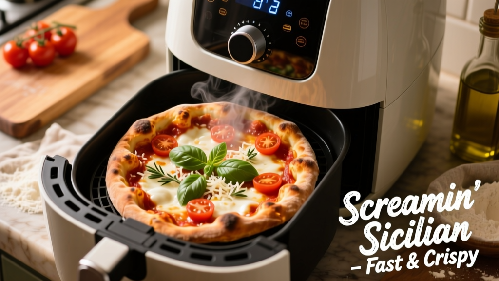 Air Fryer Screamin' Sicilian Pizza: Crispy, Fast & Better