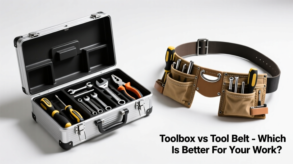 Toolbox vs Tool Belt: Which Is Better for Your Work?