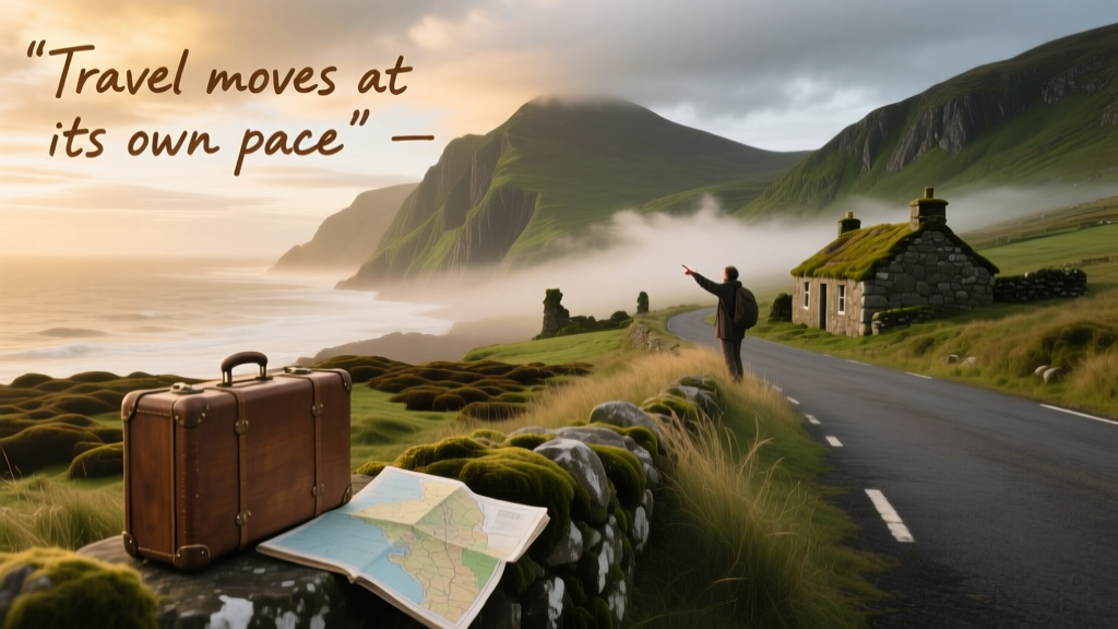 In Remote Western Ireland, Travel Moves At Its Own Pace