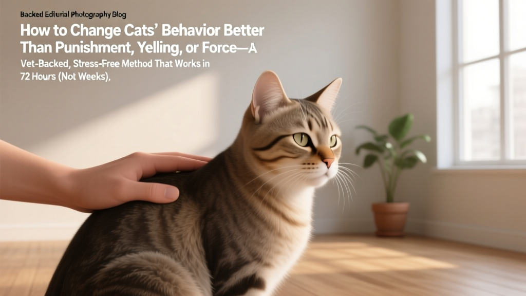 How to Change Cat Behavior Without Punishment
