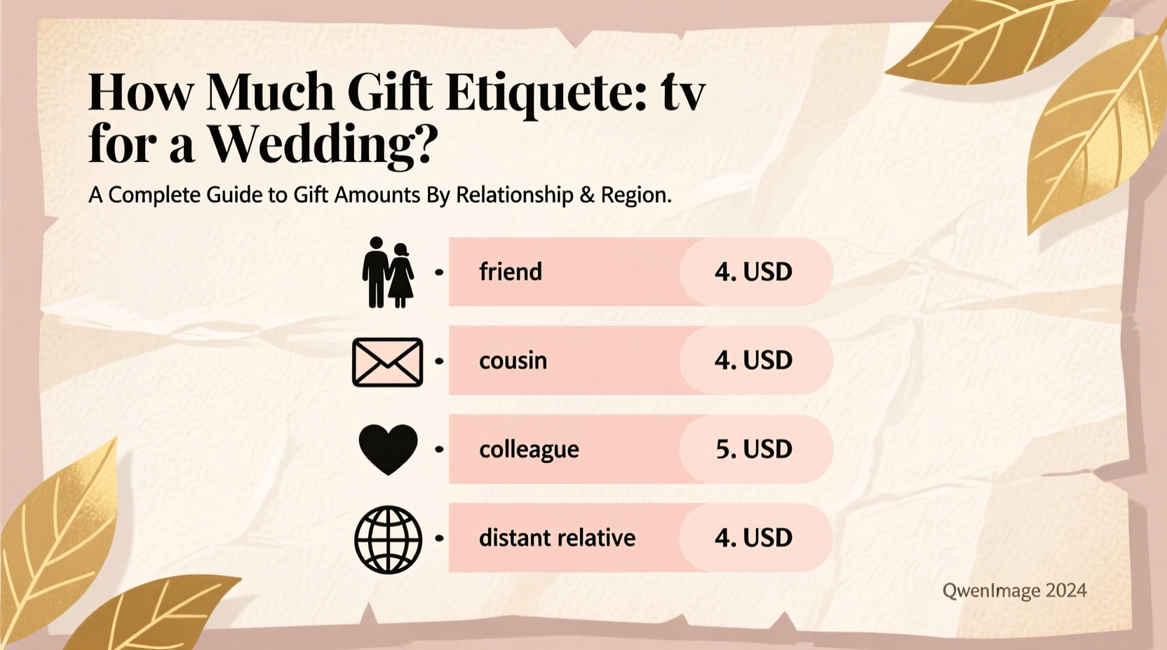 how much to give for a wedding