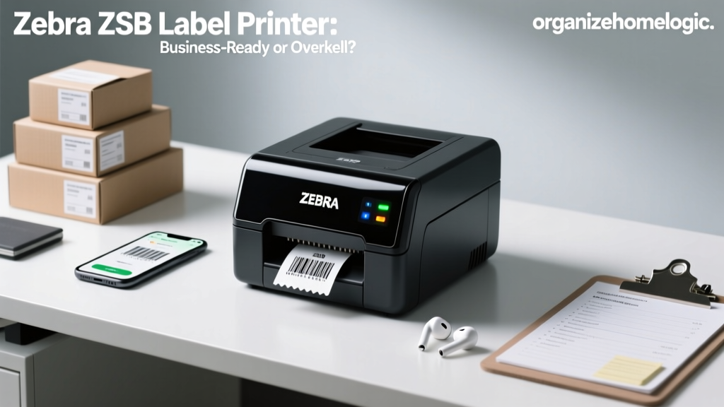 Zebra ZSB Label Printer: Business-Ready or Overkill?