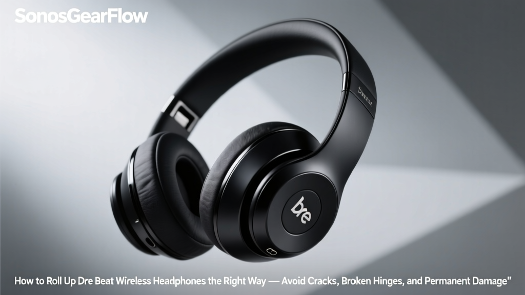 How to Roll Up Beats Wireless Headphones Safely
