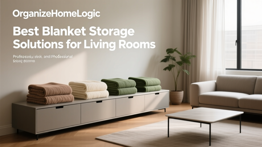 Best Blanket Storage Solutions for Living Rooms