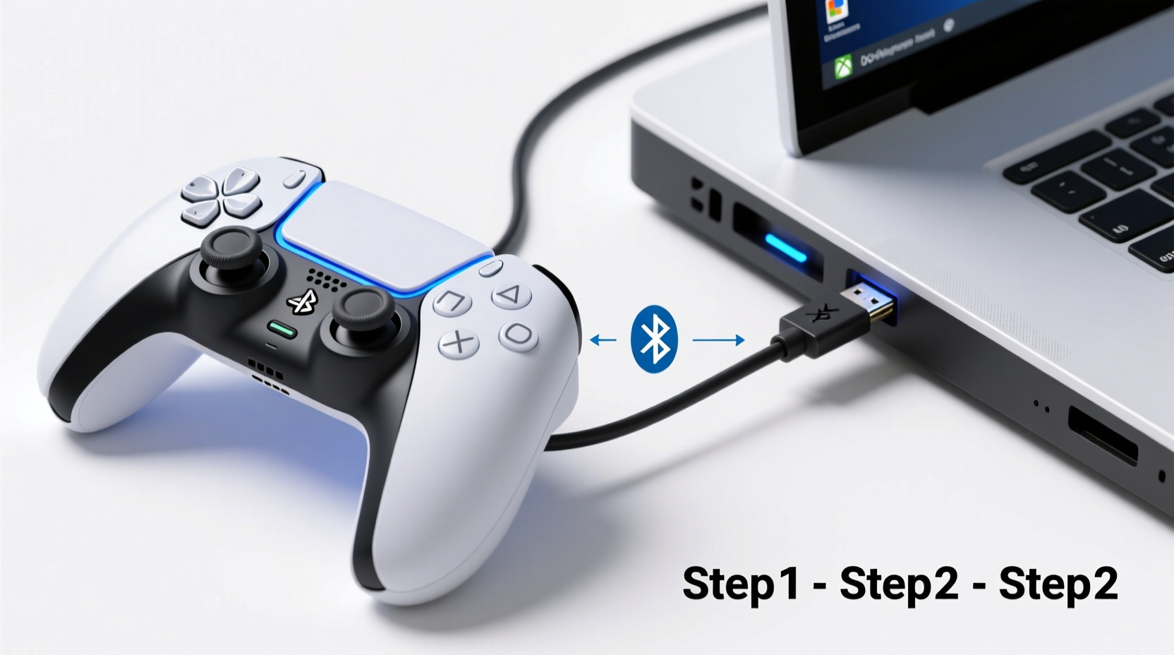 can you use a ps5 controller on pc smoothly step by step setup guide