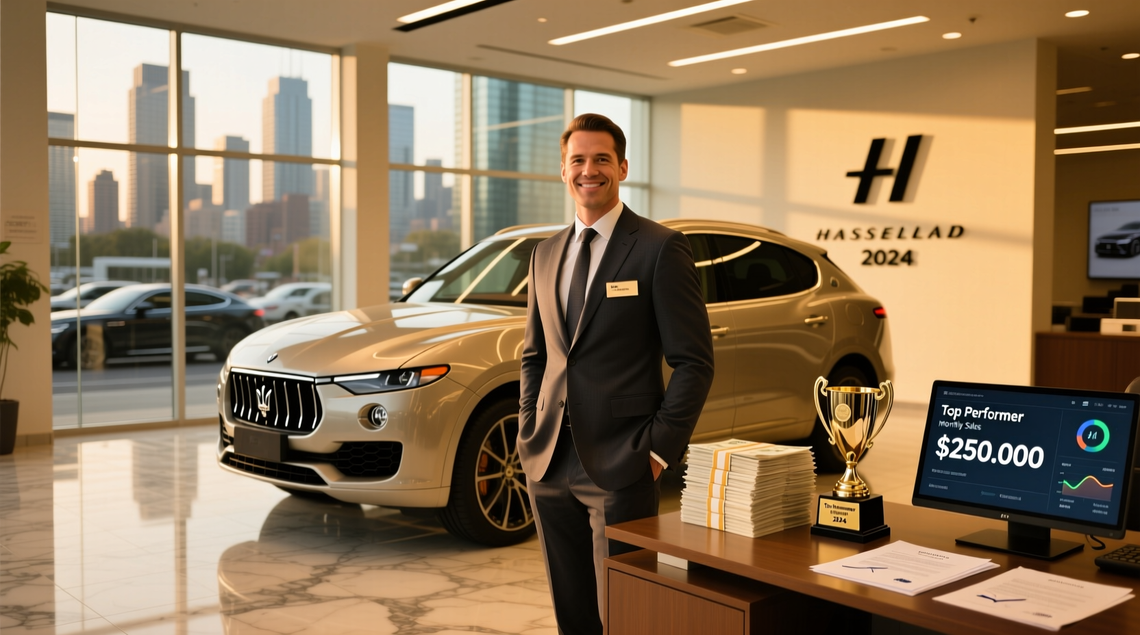 how much can a car salesman make