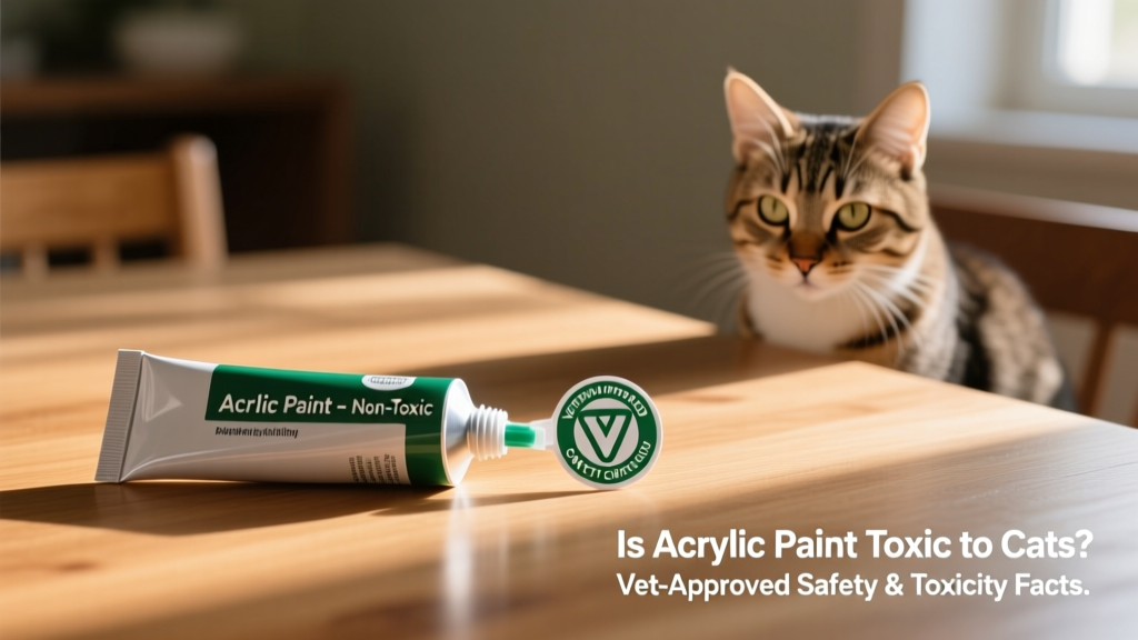 Is Acrylic Paint Toxic to Cats? Vet-Approved Safety & Toxicity Facts