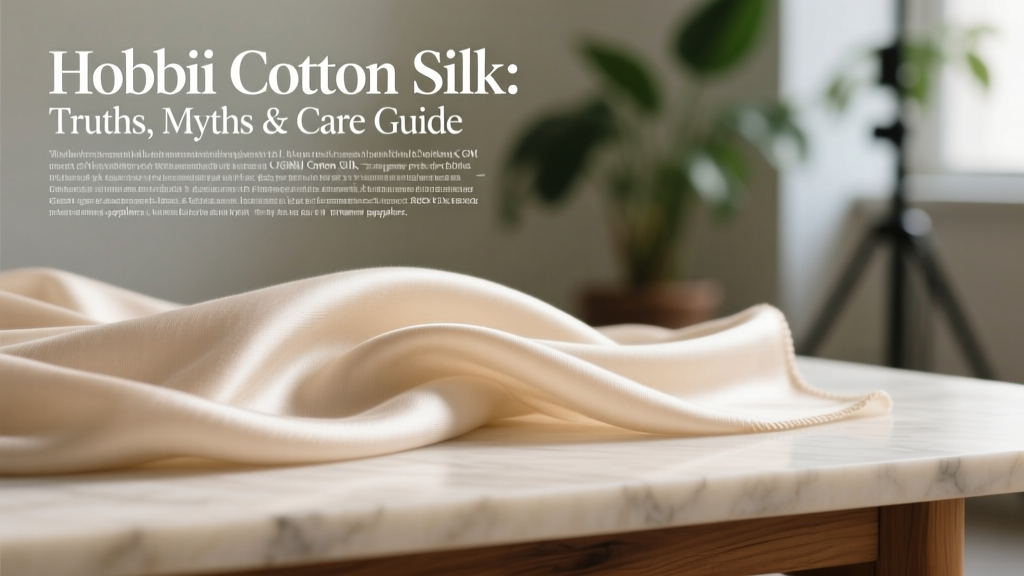 Hobbii Cotton Silk: Truths, Myths & Care Guide