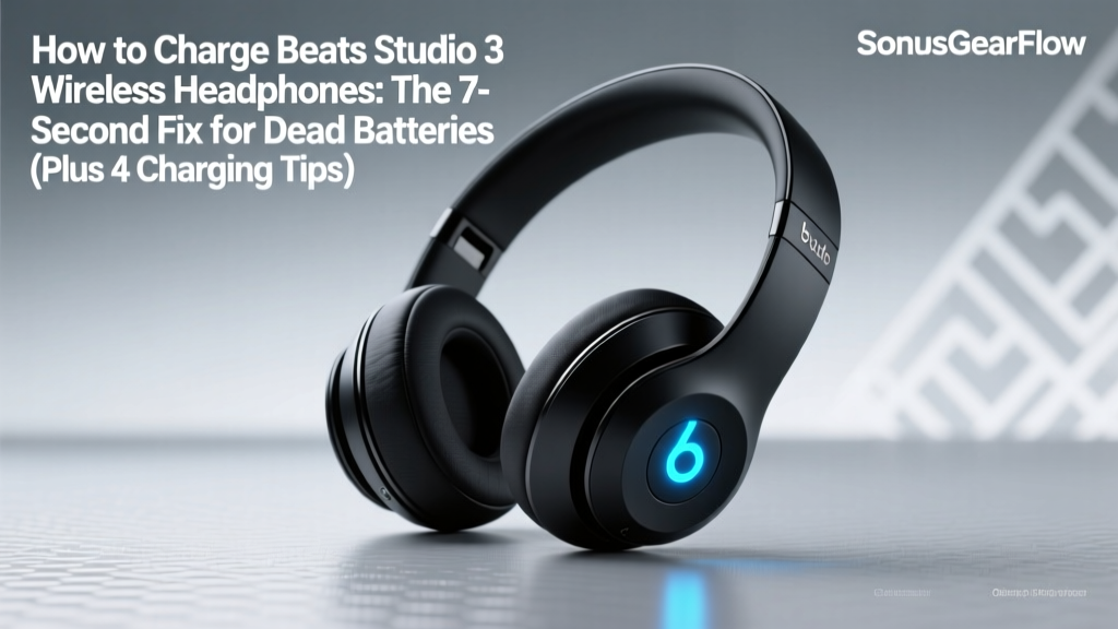 How to Charge Beats Studio 3: Real Fixes & Myths (2026)