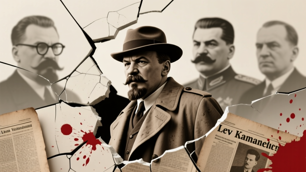 Bolshevik Leader in 1917: Lenin, Trotsky, Stalin, Kamenev