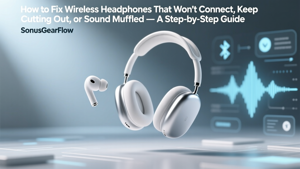 Wireless Headphones Not Connecting? Fix in 7 Minutes (2026)