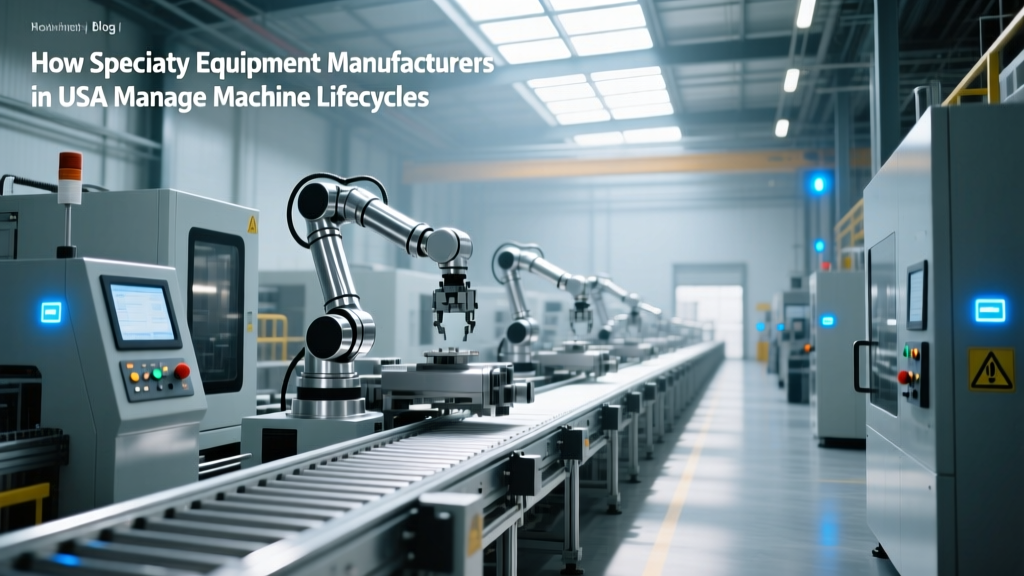 How Specialty Equipment Manufacturers in USA Manage Machine Lifecycles
