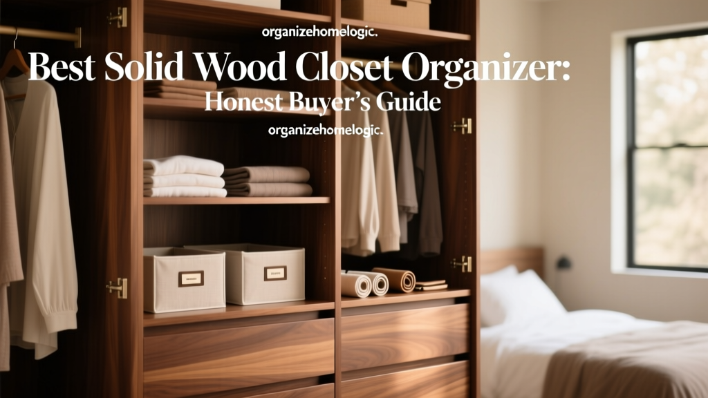 Best Solid Wood Closet Organizer: Honest Buyer’s Guide