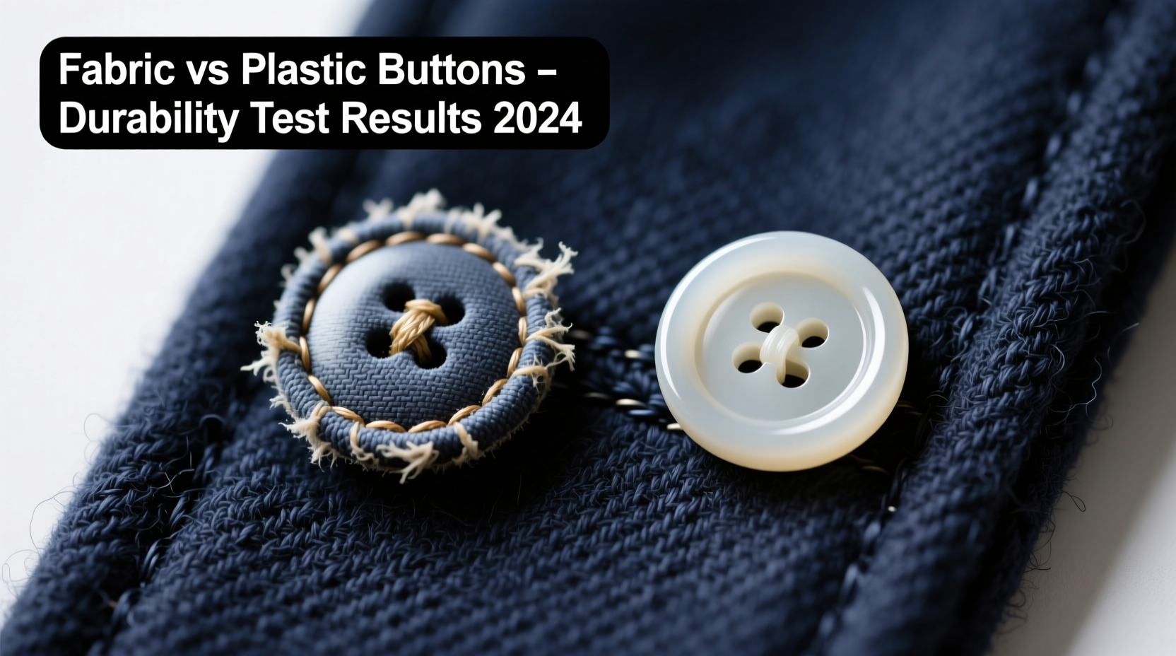 fabric covered buttons vs plastic buttons which lasts longer on jackets
