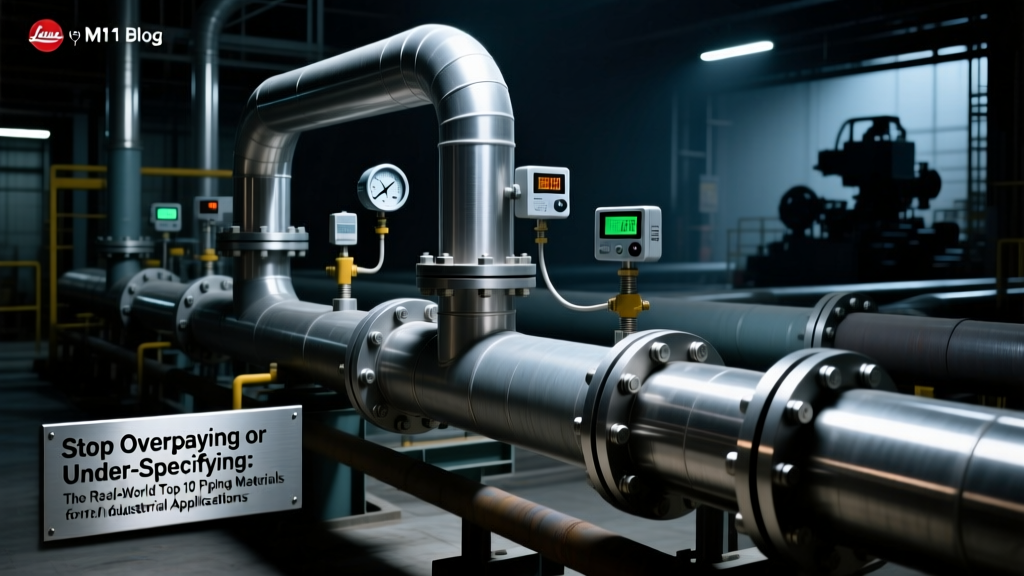 Top 10 Industrial Piping Materials: 2024 Data & Selection