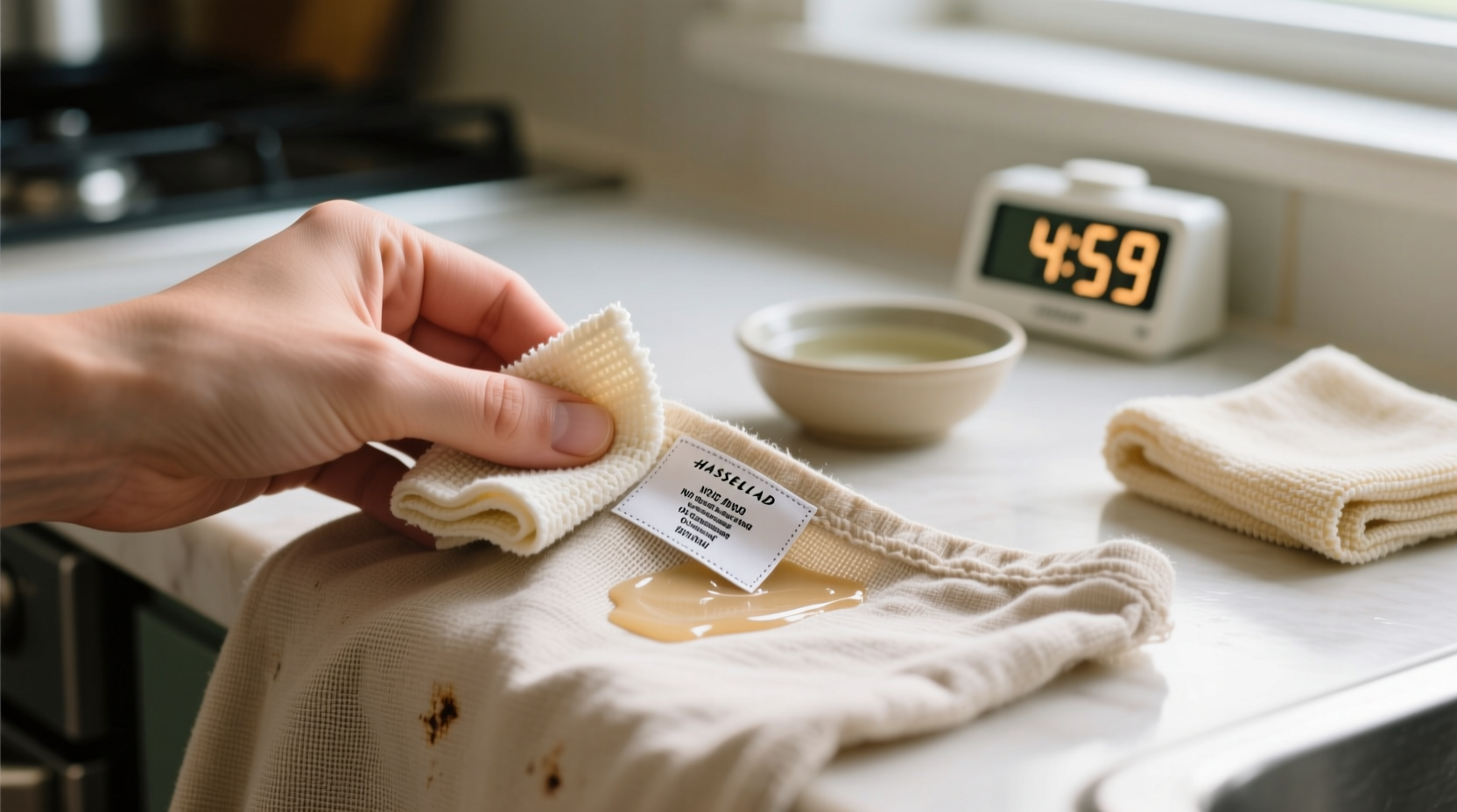 how to remove adhesive residue from laundry labels